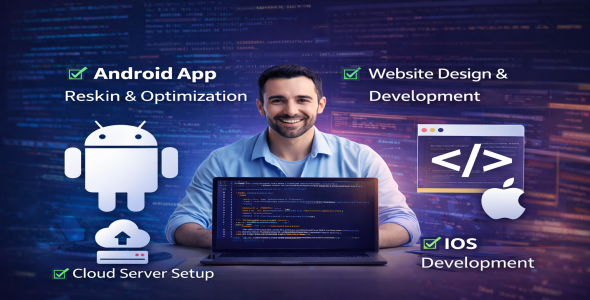 I will be your flutter and android developer